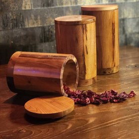 تصویر بانکه چوبی ترکه ای (ست ۳تایی) 