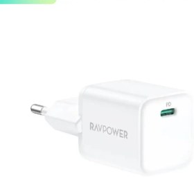 تصویر شارژر دیواری راوپاور 20 واتی مدل Ravpower rp-pc167 Ravpower rp-pc167 wall charger