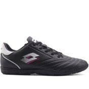 تصویر کفش فوتبال لوتو مدل 101502866 استوک دار مشکی 