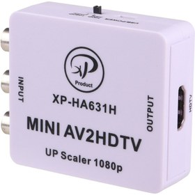 تصویر تبدیل XP-Product XP-HA631H AV To HDMI ا XP-Product XP-HA631H AV To HDMI Converter XP-Product XP-HA631H AV To HDMI Converter