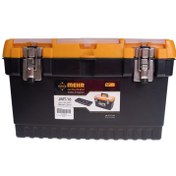 تصویر جعبه ابزار مهر مدل JMT-16 قفل فلزی 16 اینچ Mehr JMT16 Size 16Inch Tool Box