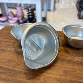 تصویر آبکش برنج شور استیل وارداتی 