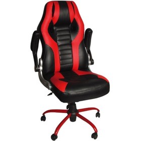 تصویر صندلی گیمینگ مدل 2020 - زرد / ثابت 