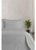 تصویر ست پتو دوتایی ۳ تکه مدل مدرن رنگ خاکستری برند merinos Modern Line 3 Piece Double Blanket Set Gray