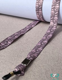 تصویر بند عینک پارچه ای طرح پینک PINK 