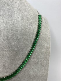 تصویر گردنبند تنیسی(سبز) 