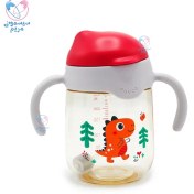 تصویر لیوان دسته دار نی دار 250 میل رووکو دایناسور Rovco 10682 