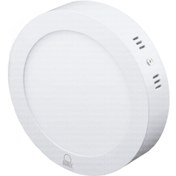 تصویر پنل جنرال گرد 18 وات General round panel 18 watt Day light surface mounted BURUX