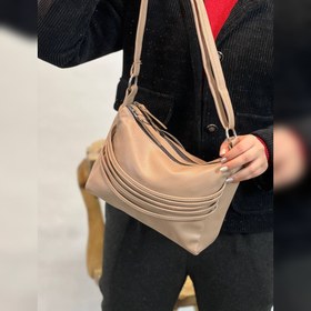 تصویر کیف دوشی دوزیپ فانتزی کد 599 