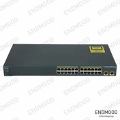 تصویر سوئیچ سیسکو مدل WS-C2960-24TT-L استوک Cisco WS-C2960-24TT-L Switch Stock
