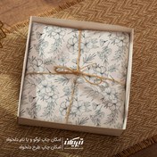 تصویر کاغذ پوستی گل 