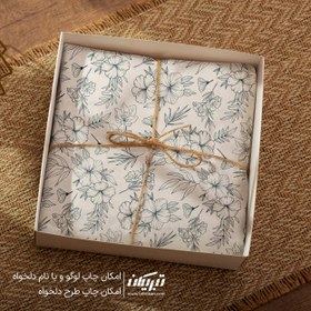 تصویر کاغذ پوستی گل 