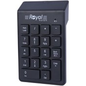 تصویر کیبورد عددی بی سیم رویال مدل RN2100 