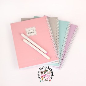 تصویر دفتر مشق ۱۰۰ برگ پاستلی Kifet 