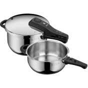 تصویر زودپز دو قلو WMF مدل PERFECT با ظرفیت 3 و 4.5 لیتر 