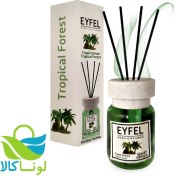 تصویر اسانس خوشبوکننده ایفل مدل جنگل‌استوایی حجم110میل Eyfel reed diffuser tropic orman