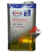 تصویر روغن موتور 10W-40 بهران (API SL/CF) یک لیتری | بهترین موتور مصنوعی در سال 2024 