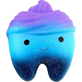 تصویر ست اسباب بازی دندان دو تکه و اسباب بازی فشرده طراحی پاندا ناز YPC1555 برند beauenty 2-Piece Tooth Toy and Cute Panda Design Squishy Toy Set YPC1555