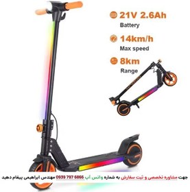 تصویر اسکوتر برقی کوگو A2 با استاندارد طراحی آمریکایی 