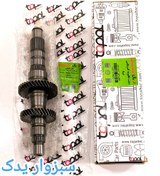 تصویر شفت ثانویه گیربکس تیبا و ساینا برند توپال 