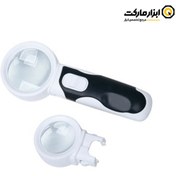 تصویر ذره بین دو لنزه اینسایز مدل 610-7522 با نور 