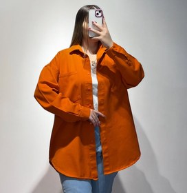 تصویر کت کتان فری سایز 