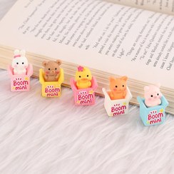 تصویر مگنت یخچال طرح حیوانات فانتزی 