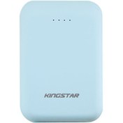 تصویر پاوربانک کینگ استار مدل KP10010 ظرفیت 10000 میلی آمپر King Star Power Bank Model KP10010