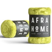 تصویر پتو نوجوان افرا کلکسیون چهارفصل سایز 180*140 سانتی متر رنگ زرد لیمویی کالای خواب و شال مبل و پتو - زمان تحویل 13 الی 15 روز کاری