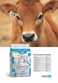 تصویر شیر خشک (جایگزین شیر) گوساله برند پرسا 10 کیلویی ا calf milk replacer 10kg calf milk replacer 10kg