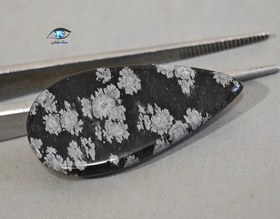 تصویر ابسیدین دانه برفی 3.6 گرم 