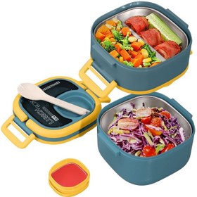 550 ml Stainless Steel Stackable Lunch Container for Adult bento