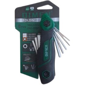 تصویر دسته آلن چاقویی دایمن 