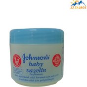 تصویر وازلین کودک مدل Jelly Blue حجم 100 میل جانسون Johnson Jelly Blue Baby Vaseline 100ml