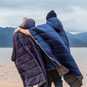 تصویر کیسه خواب پانچویی نیچرهایک Naturehike sleeping bag hoodie poncho 