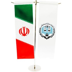 تصویر پرچم رومیزی T مرکز مشاوران و ایران 