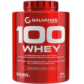 تصویر پروتئین وی 100 2.280 کیلوگرم گالوانایز GALVANIZE NUTRITION 100 Whey 2280g