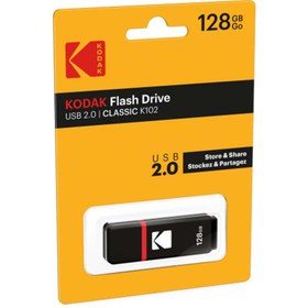 تصویر فلش مموری Kodak مدل USB 2.0 ظرفیت 128 گیگابایت Kodak K103 USB2.0 Flash Memory-128GB