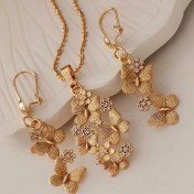 تصویر نیمست پروانه طرح طلا ژوپینگ کد 720 