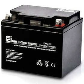 تصویر باتری یو پی اس فاران 12 ولت 100 آمپر ساعت ا 12V-100AH UPS Battery 12V-100AH UPS Battery