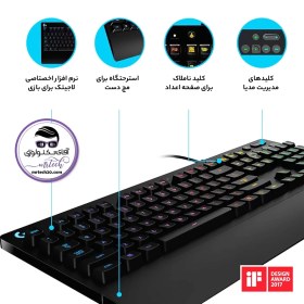 تصویر کیبورد مخصوص بازی لاجیتک مدل G213 Prodigy (استوک) 