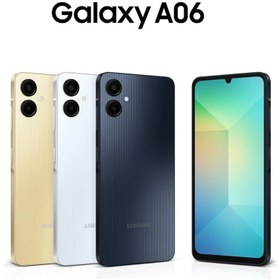 تصویر گوشی موبایل سامسونگ مدل Galaxy A06 ظرفیت 64 و رم 4 گیگابایت 