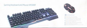 تصویر کی برد و موس گمینگ HP-KM300F 
