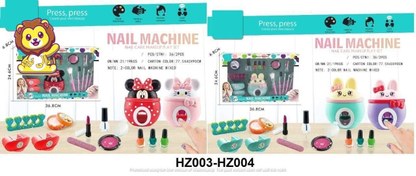 تصویر استمپر ناخن سایز کوچک 003 – ست لاک و آرایش ناخن کودکانه DIY Nail Stamper Machine Set – Small Size 003 – Kids Beauty Toy Kit