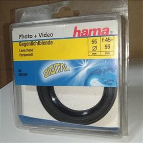 تصویر هود و سایبان لنز 55mm hama ارتجاعی 