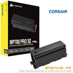 تصویر حافظه اس اس دی کورس ایر هیت سینک‌دار 4ترابایت MP700 PRO SE 