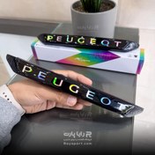 تصویر ورد پلیت چراغ دار پژو ۲۰۷ 