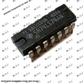 تصویر آی سی تی تی ال SN74LS74AN / TEXAS 