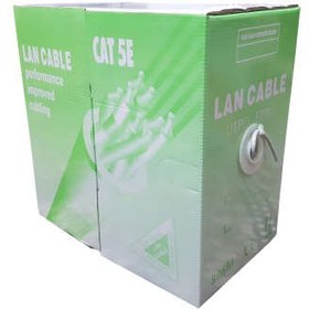 تصویر کابل شبکه Cat 5E مدل Lane Cable به طول 305 متر 
