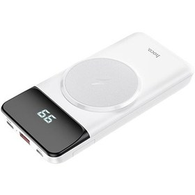 تصویر پاوربانک هوکو مدل J76 ظرفیت 10000 میلی آمپر Power bank “J76” wireless charging 10000mAh